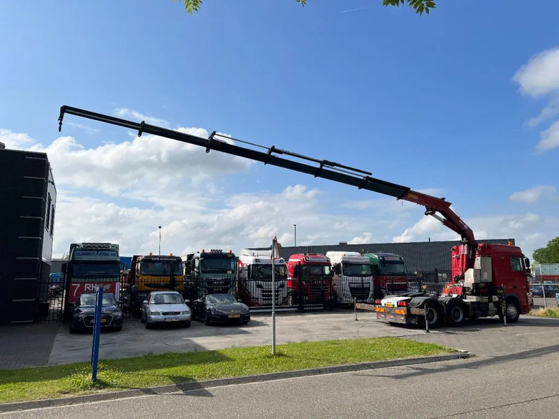 DAF XF 105.460 6X4 EURO 5 + HMF 4220 K6 + REMOTE CONTROL + RETARDER - Тягач: фото 5 DAF XF 105.460 6X4 EURO 5 + HMF 4220 K6 + REMOTE CONTROL + RETARDER - Тягач: фото 5
