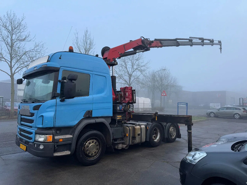 Scania P450 6X2 - EURO 6 + HMF 2620-K5 + REMOTE + LIFT AXLE - Тягач: фото 2 Scania P450 6X2 - EURO 6 + HMF 2620-K5 + REMOTE + LIFT AXLE - Тягач: фото 2