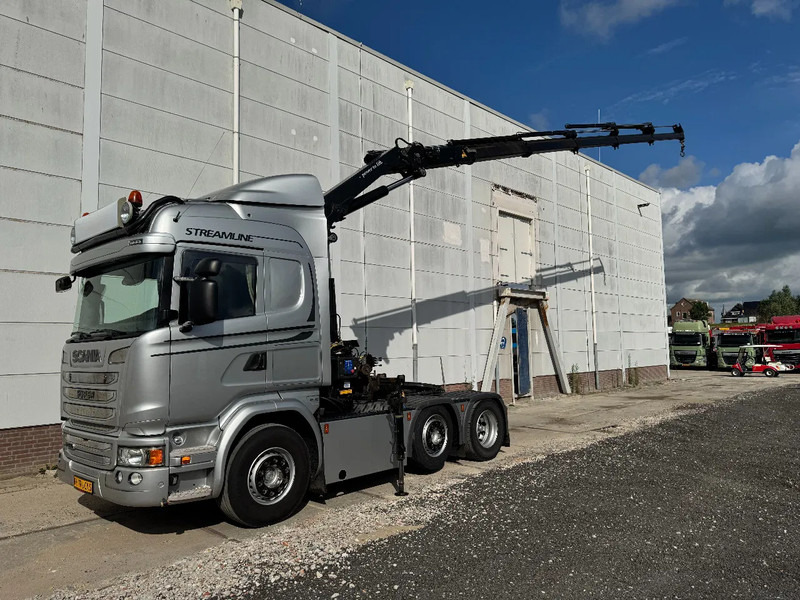 Scania R450 6X2 HMF 2120 K5 + REMOTE CONTROL - Тягач: фото 1 Scania R450 6X2 HMF 2120 K5 + REMOTE CONTROL - Тягач: фото 1