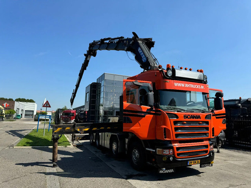 Scania R560 V8 8X2 + EFFER CRANE 1550 6S + FLYJIP 6XHYDR + REMOTE + WINCH - Тягач: фото 3 Scania R560 V8 8X2 + EFFER CRANE 1550 6S + FLYJIP 6XHYDR + REMOTE + WINCH - Тягач: фото 3