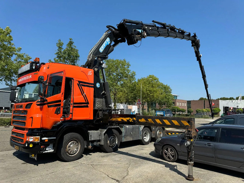 Scania R560 V8 8X2 + EFFER CRANE 1550 6S + FLYJIP 6XHYDR + REMOTE + WINCH - Тягач: фото 1 Scania R560 V8 8X2 + EFFER CRANE 1550 6S + FLYJIP 6XHYDR + REMOTE + WINCH - Тягач: фото 1