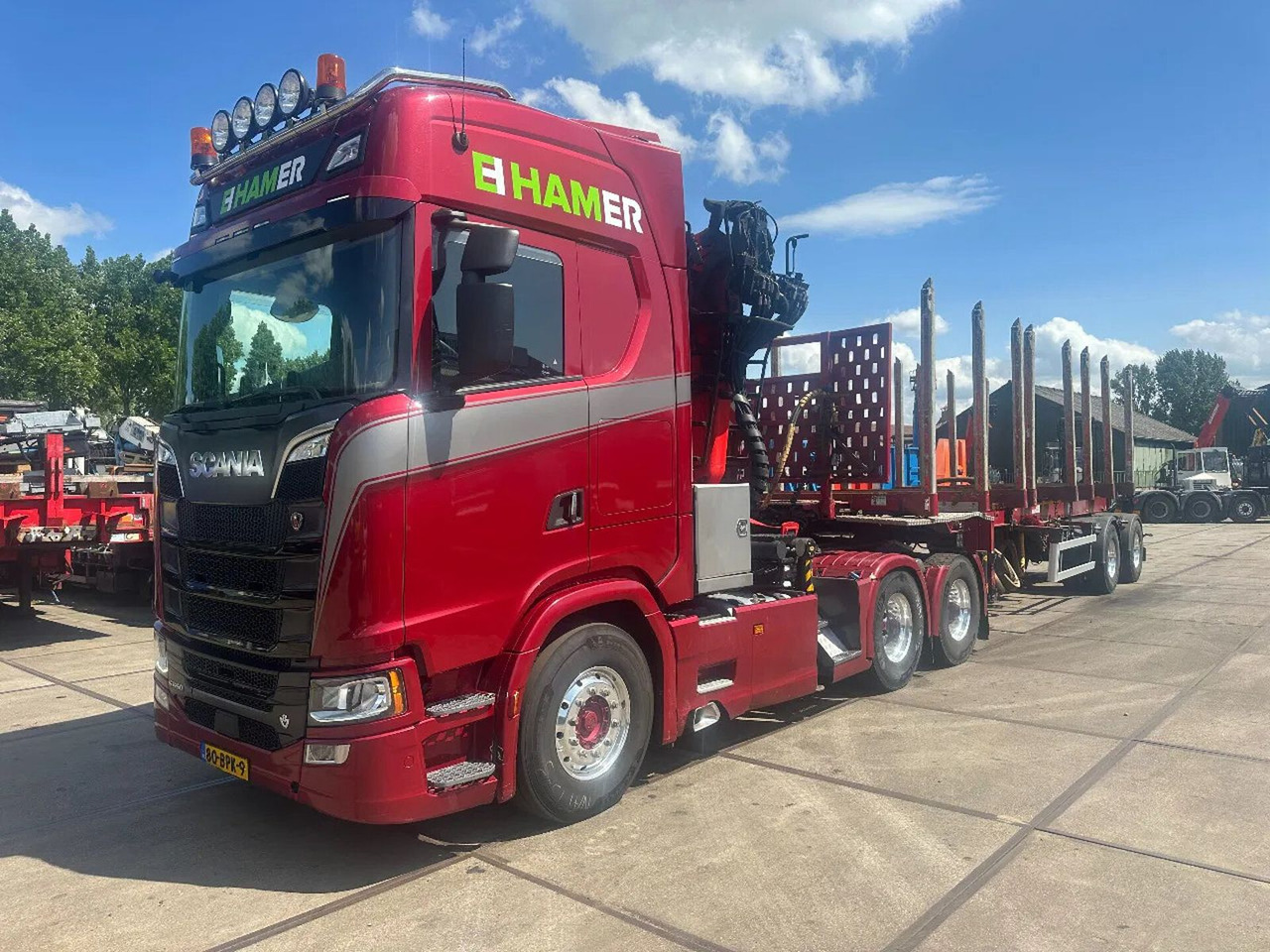Scania S650 V8, EPSILON S290 Z 96. DOLL TRAILER 2 AXLE - Тягач: фото 4 Scania S650 V8, EPSILON S290 Z 96. DOLL TRAILER 2 AXLE - Тягач: фото 4