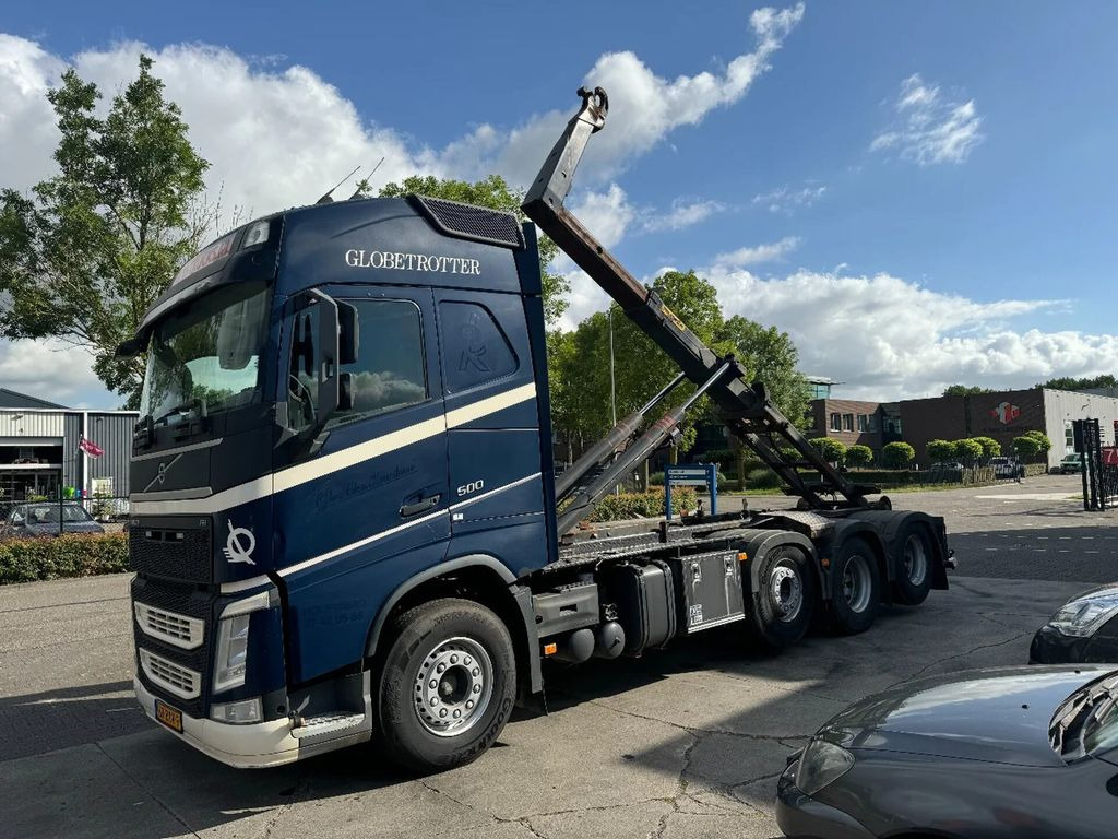 Volvo FH 500 8X2 EURO 6 + PALFINGER T22 HOOKLIFT - Крюковой мультилифт: фото 1 Volvo FH 500 8X2 EURO 6 + PALFINGER T22 HOOKLIFT - Крюковой мультилифт: фото 1