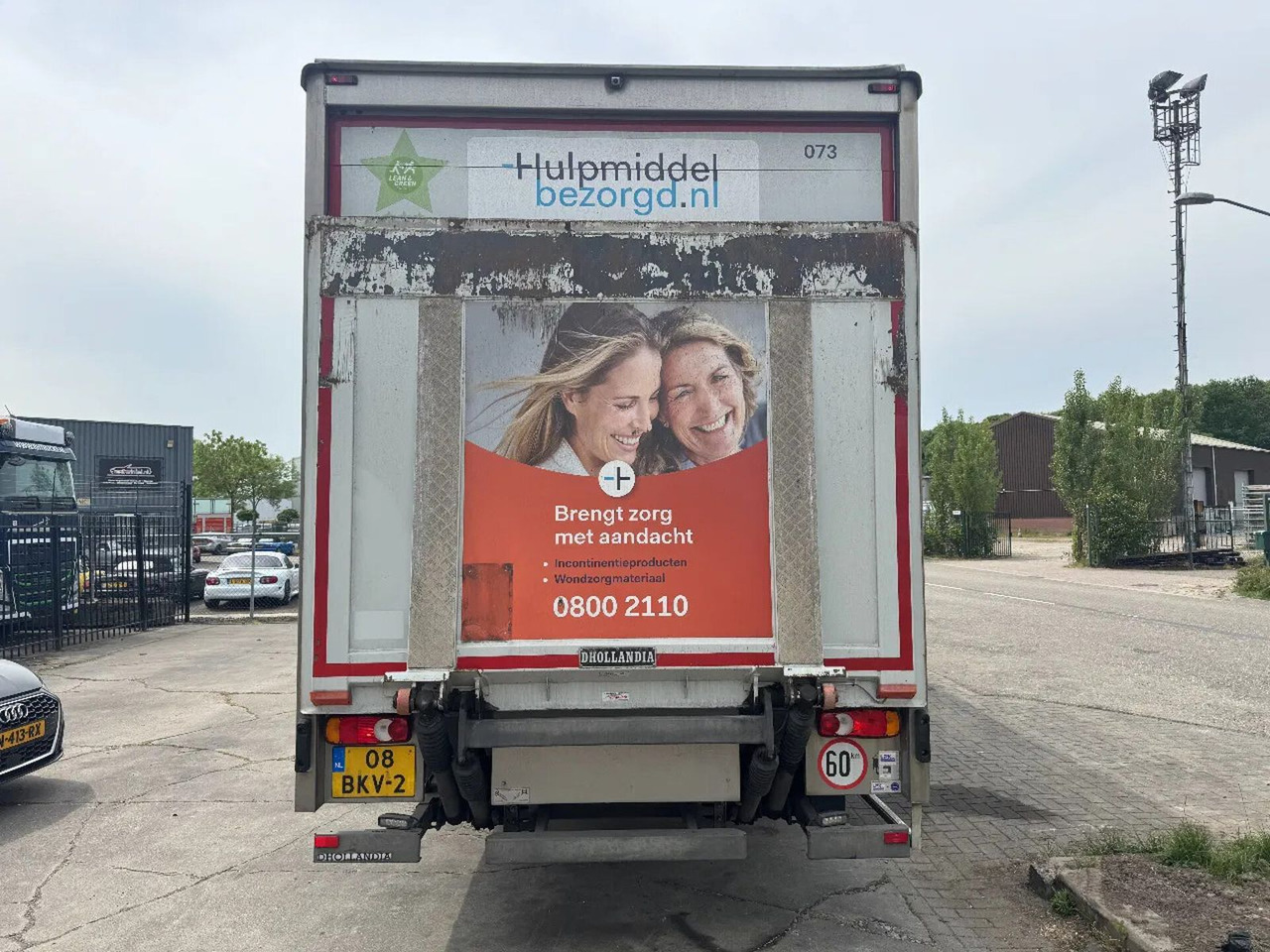Грузовик с закрытым кузовом Volvo FL 250 4X2 EURO 6 DHOLLANDIA LIFT + CARGOLOCK TÜ: фото 6