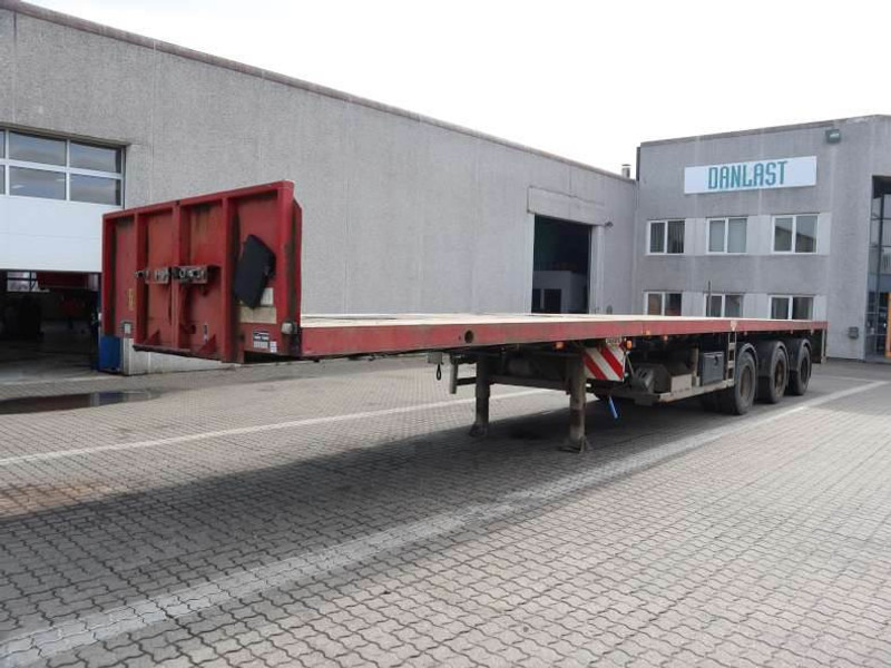 Broshuis Extendable/ausziehbarer auflieger/udtrækkelig - Полуприцеп бортовой/ Платформа: фото 1 Broshuis Extendable/ausziehbarer auflieger/udtrækkelig - Полуприцеп бортовой/ Платформа: фото 1