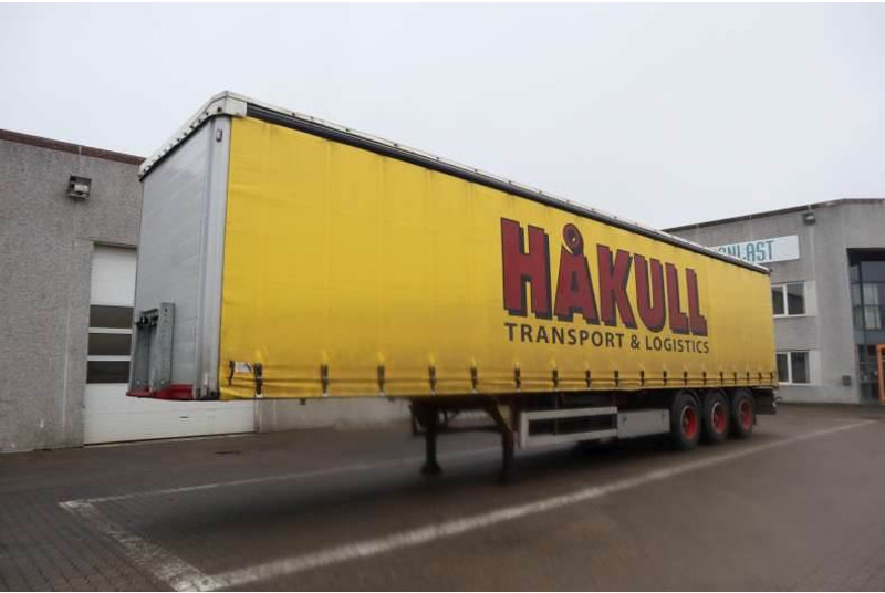 DANSON 3-axle Curtainsider/Planenauflieger/Gardintrailer - Тентованный полуприцеп: фото 1 DANSON 3-axle Curtainsider/Planenauflieger/Gardintrailer - Тентованный полуприцеп: фото 1