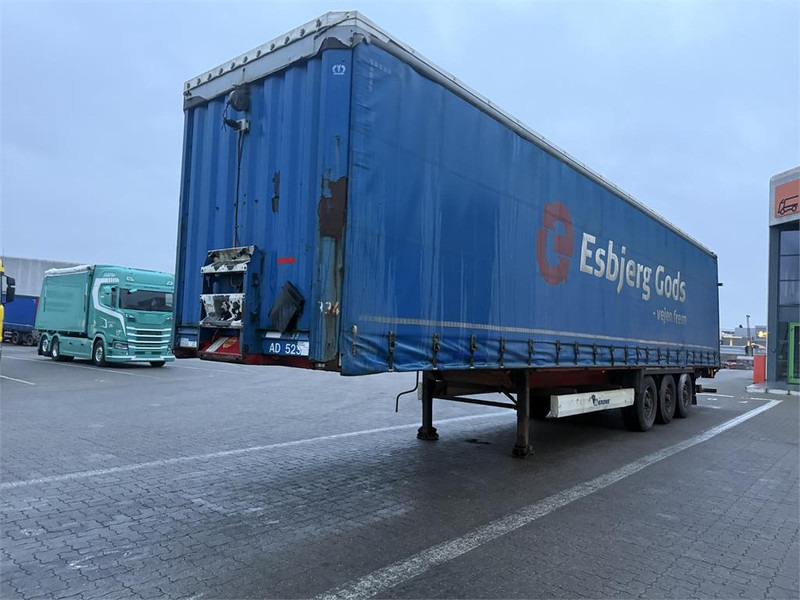 Krone 34 pl. - Тентованный полуприцеп: фото 1 Krone 34 pl. - Тентованный полуприцеп: фото 1