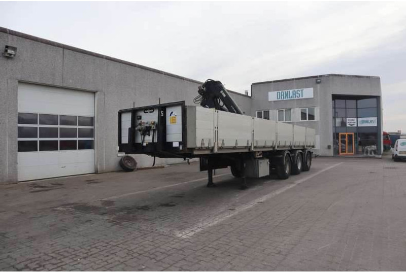 Van Hool Cranetrailer/Krantrailer/Kranauflieger - Полуприцеп бортовой/ Платформа: фото 1 Van Hool Cranetrailer/Krantrailer/Kranauflieger - Полуприцеп бортовой/ Платформа: фото 1