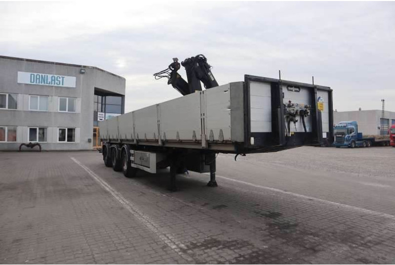 Van Hool Cranetrailer/Krantrailer/Kranauflieger - Полуприцеп бортовой/ Платформа: фото 2 Van Hool Cranetrailer/Krantrailer/Kranauflieger - Полуприцеп бортовой/ Платформа: фото 2