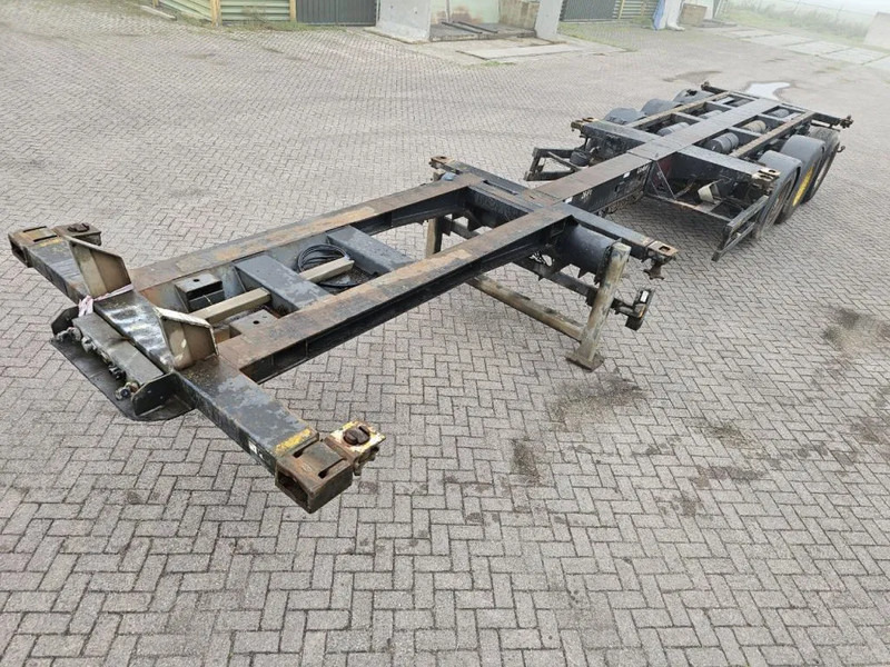 Broshuis MFCC Multi - Lifting axle - 2x20FT / 40FTHC / 45FTHC - Полуприцеп-контейнеровоз/ Сменный кузов: фото 1 Broshuis MFCC Multi - Lifting axle - 2x20FT / 40FTHC / 45FTHC - Полуприцеп-контейнеровоз/ Сменный кузов: фото 1
