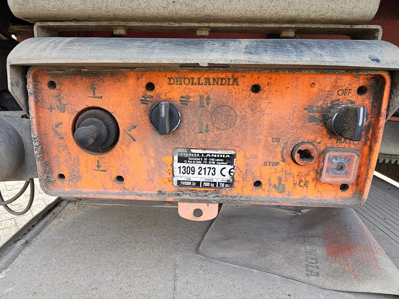 Полуприцеп-фургон Fruehauf 2000KG DHollandia - Lifting axle - sliding door: фото 12