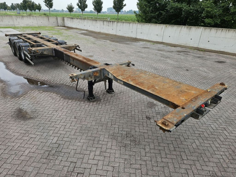 Pacton MFCC Multi - Lifting axle - 2x20FT / 40FTHC / 45FTHC - Полуприцеп-контейнеровоз/ Сменный кузов: фото 5 Pacton MFCC Multi - Lifting axle - 2x20FT / 40FTHC / 45FTHC - Полуприцеп-контейнеровоз/ Сменный кузов: фото 5