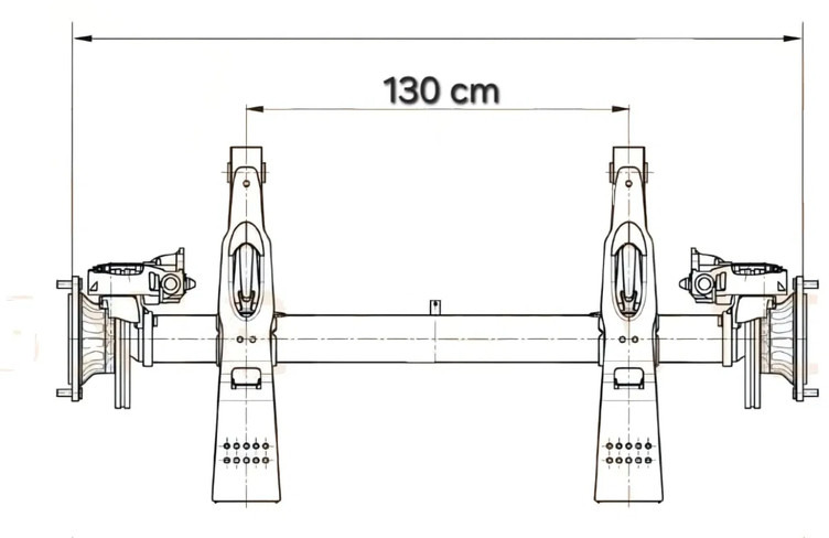 Ось и запчасти для Грузовиков SAF SKRB9022KI SBK2243-11S: фото 9
