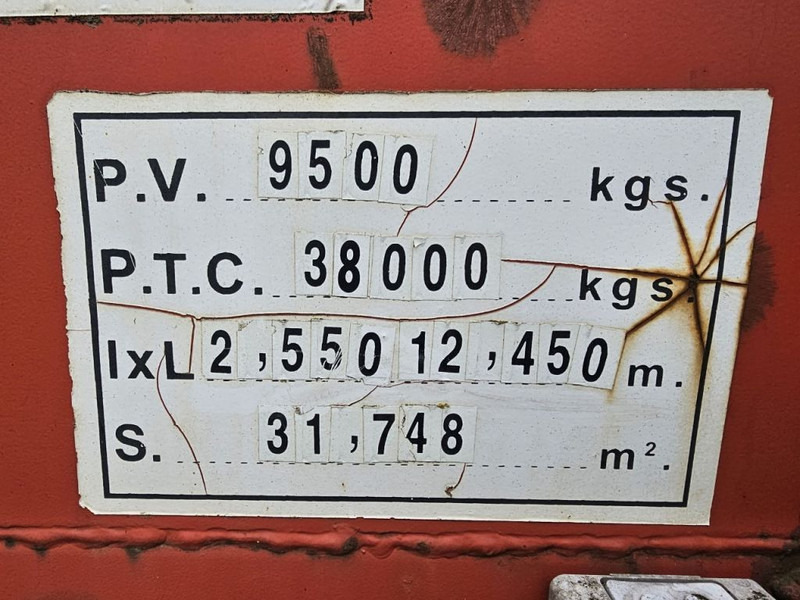 Полуприцеп бортовой/ Платформа Trax 3 Meter extendable - MAX 15.5 meter long + Lifting axle: фото 16