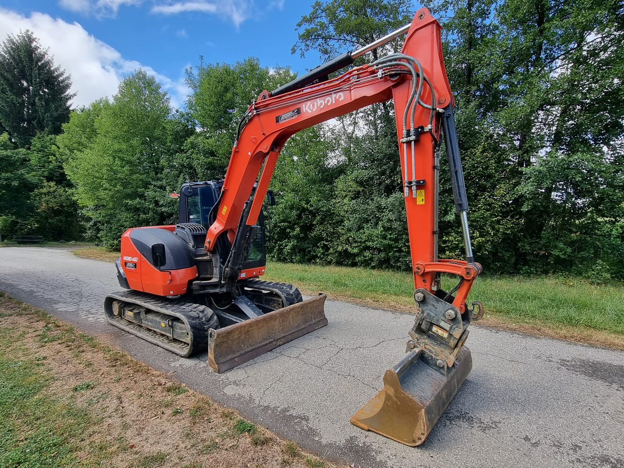 KUBOTA KX 080-4a2 - Мини-экскаватор: фото 4 KUBOTA KX 080-4a2 - Мини-экскаватор: фото 4
