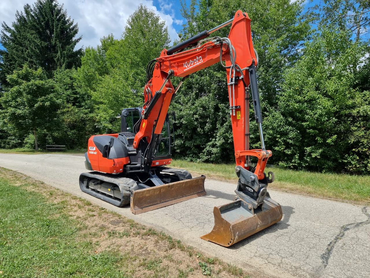KUBOTA KX 080-4a2 - Мини-экскаватор: фото 4 KUBOTA KX 080-4a2 - Мини-экскаватор: фото 4