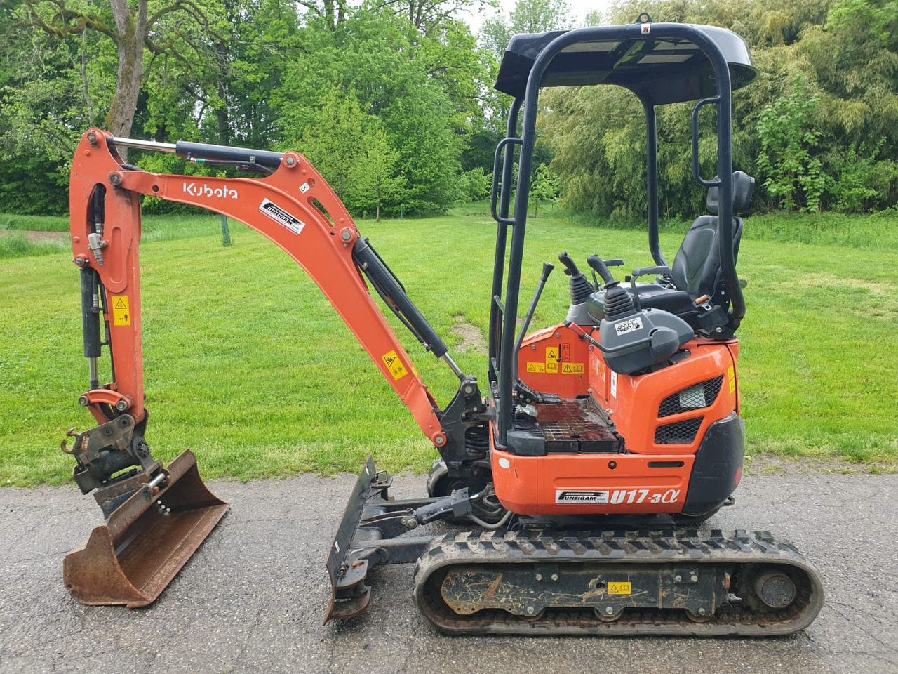 KUBOTA U 17-3a - Мини-экскаватор: фото 1 KUBOTA U 17-3a - Мини-экскаватор: фото 1