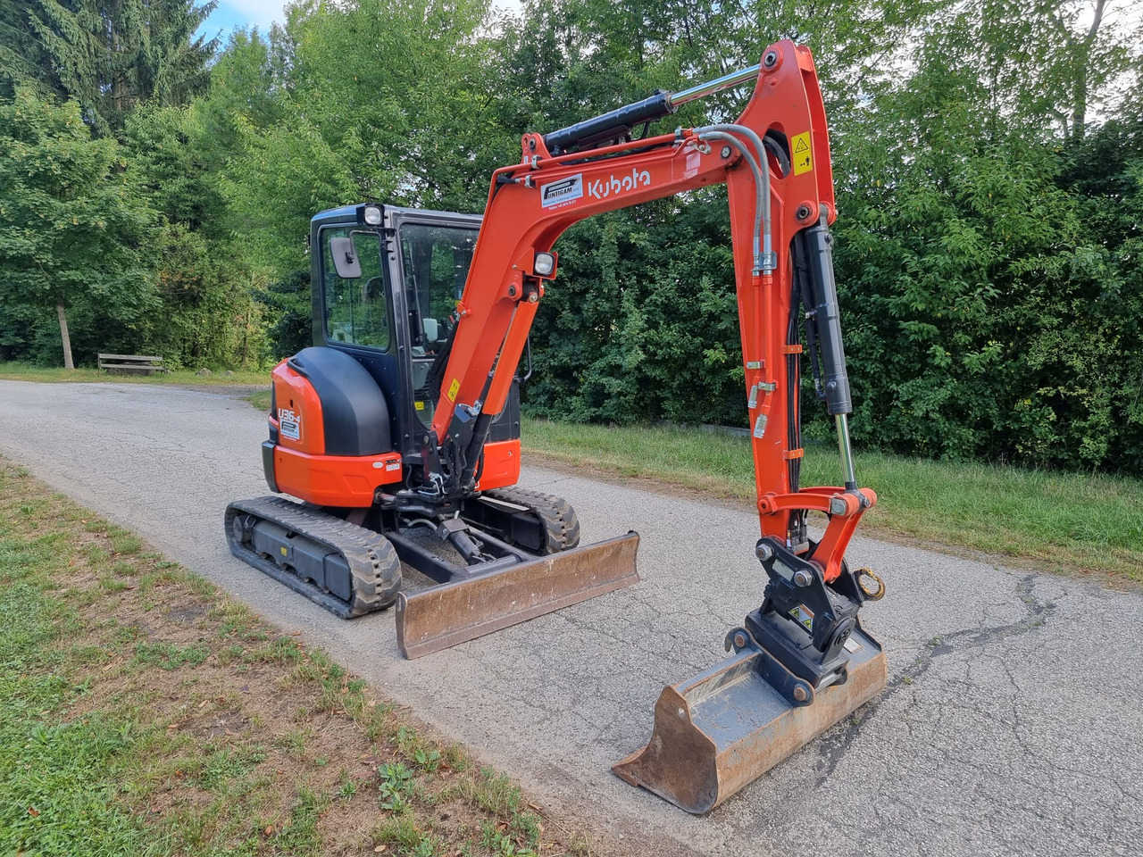 KUBOTA U 36-4 - Мини-экскаватор: фото 4 KUBOTA U 36-4 - Мини-экскаватор: фото 4