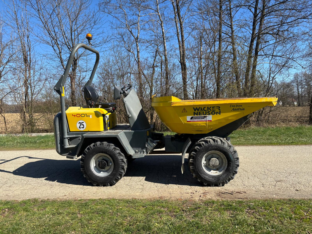 WACKER Neuson 4001 - Внедорожный самосвал: фото 2 WACKER Neuson 4001 - Внедорожный самосвал: фото 2