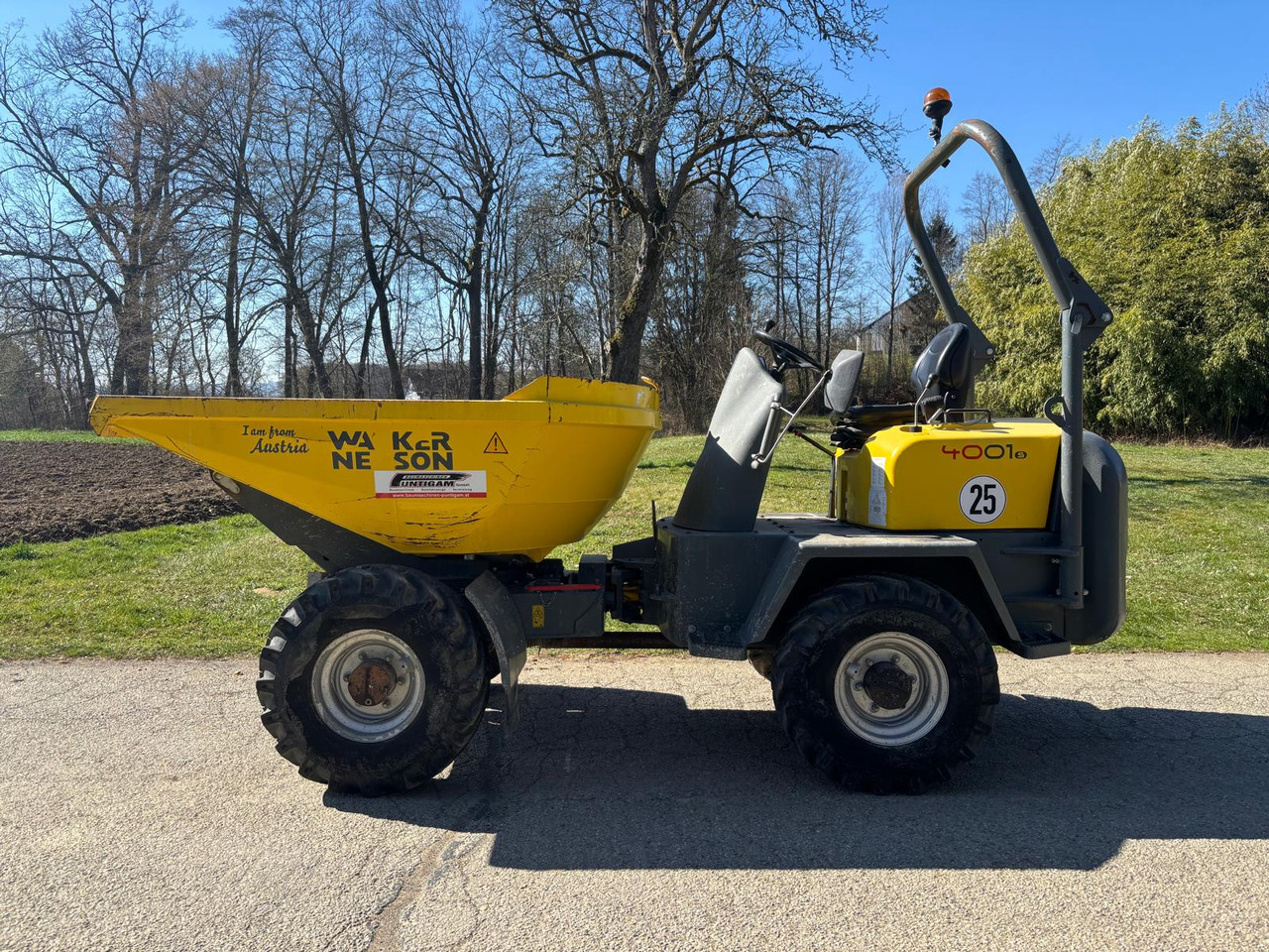 WACKER Neuson 4001 - Внедорожный самосвал: фото 1 WACKER Neuson 4001 - Внедорожный самосвал: фото 1