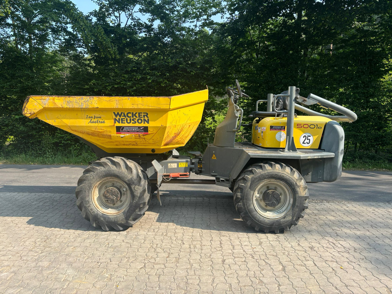 WACKER Neuson 5001 - Внедорожный самосвал: фото 1 WACKER Neuson 5001 - Внедорожный самосвал: фото 1