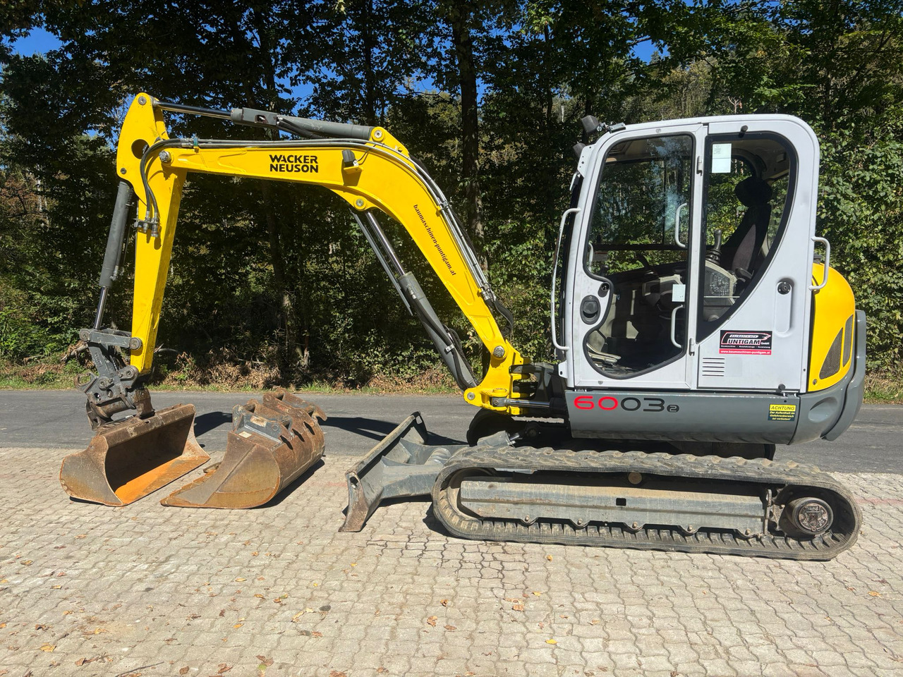 WACKER Neuson 6003 - Мини-экскаватор: фото 1 WACKER Neuson 6003 - Мини-экскаватор: фото 1