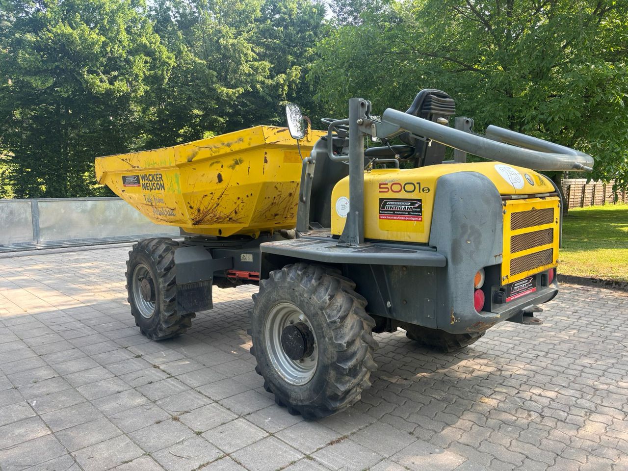 Wacker Neuson 5001 - Внедорожный самосвал: фото 5 Wacker Neuson 5001 - Внедорожный самосвал: фото 5