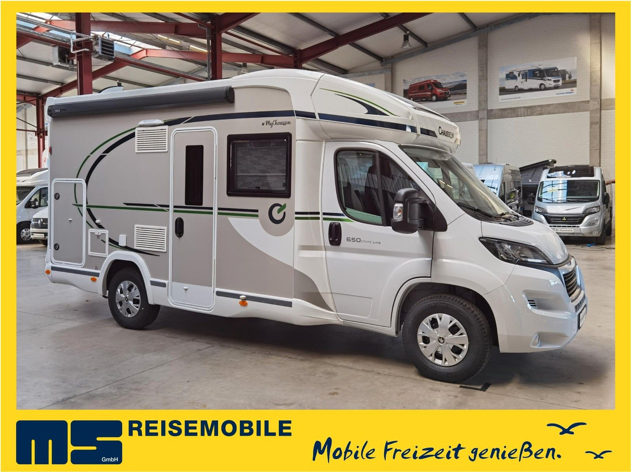 Chausson 650 ETAPE - LINE / 140PS / HUBBETT & RAUMBAD - Полуинтегрированный автодом: фото 1 Chausson 650 ETAPE - LINE / 140PS / HUBBETT & RAUMBAD - Полуинтегрированный автодом: фото 1
