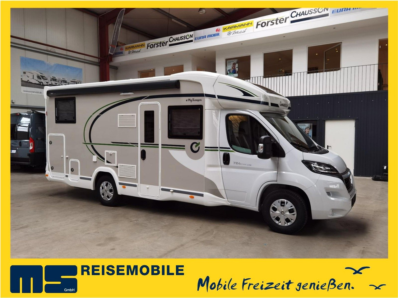 Chausson 724 ETAPE - LINE / 140PS / IDEAL FÜR DIE FAMILIE - Полуинтегрированный автодом: фото 1 Chausson 724 ETAPE - LINE / 140PS / IDEAL FÜR DIE FAMILIE - Полуинтегрированный автодом: фото 1