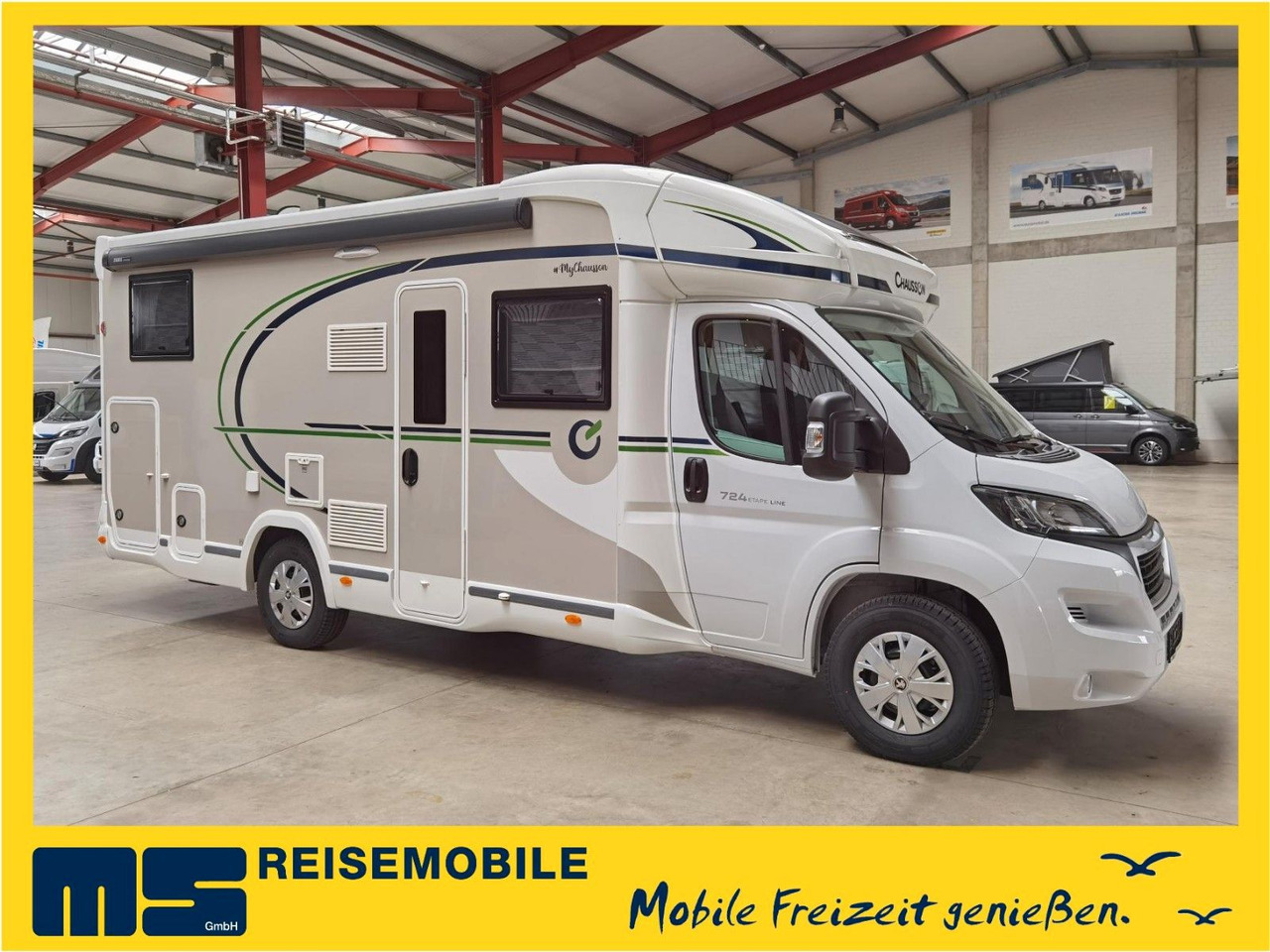 Chausson 724 ETAPE - LINE / 140PS /ZUBHÖR & CONNECT-PAKET - Полуинтегрированный автодом: фото 1 Chausson 724 ETAPE - LINE / 140PS /ZUBHÖR & CONNECT-PAKET - Полуинтегрированный автодом: фото 1