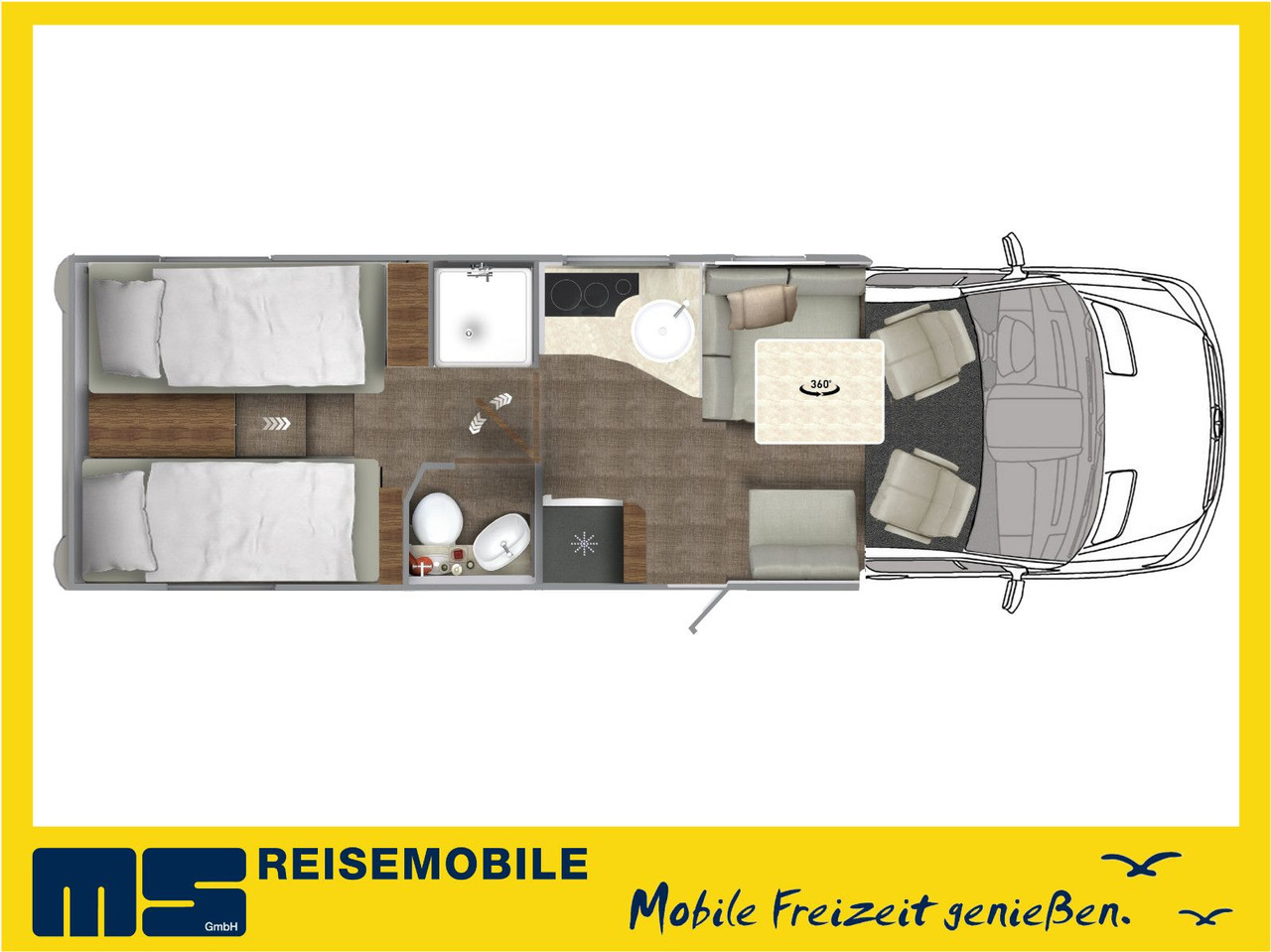 Eura Mobil CONTURA 766 EB /LUMINARY PAKET / EINZELBETTEN - Полуинтегрированный автодом: фото 2 Eura Mobil CONTURA 766 EB /LUMINARY PAKET / EINZELBETTEN - Полуинтегрированный автодом: фото 2
