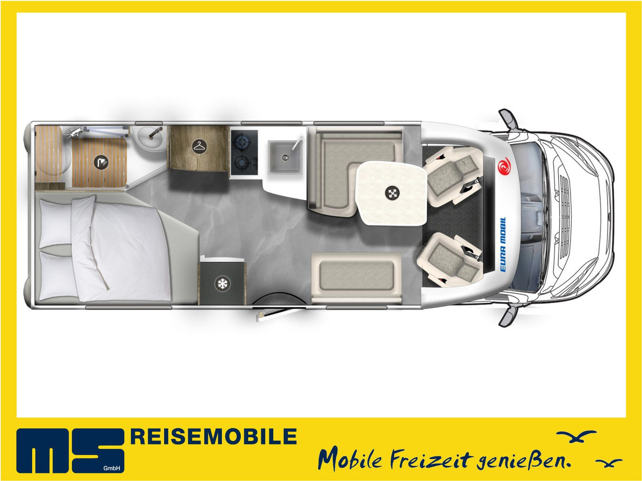 Eura Mobil PROFILA T 675 SB/MODELL 2025-140PS-SEITENBETT - Полуинтегрированный автодом: фото 1 Eura Mobil PROFILA T 675 SB/MODELL 2025-140PS-SEITENBETT - Полуинтегрированный автодом: фото 1