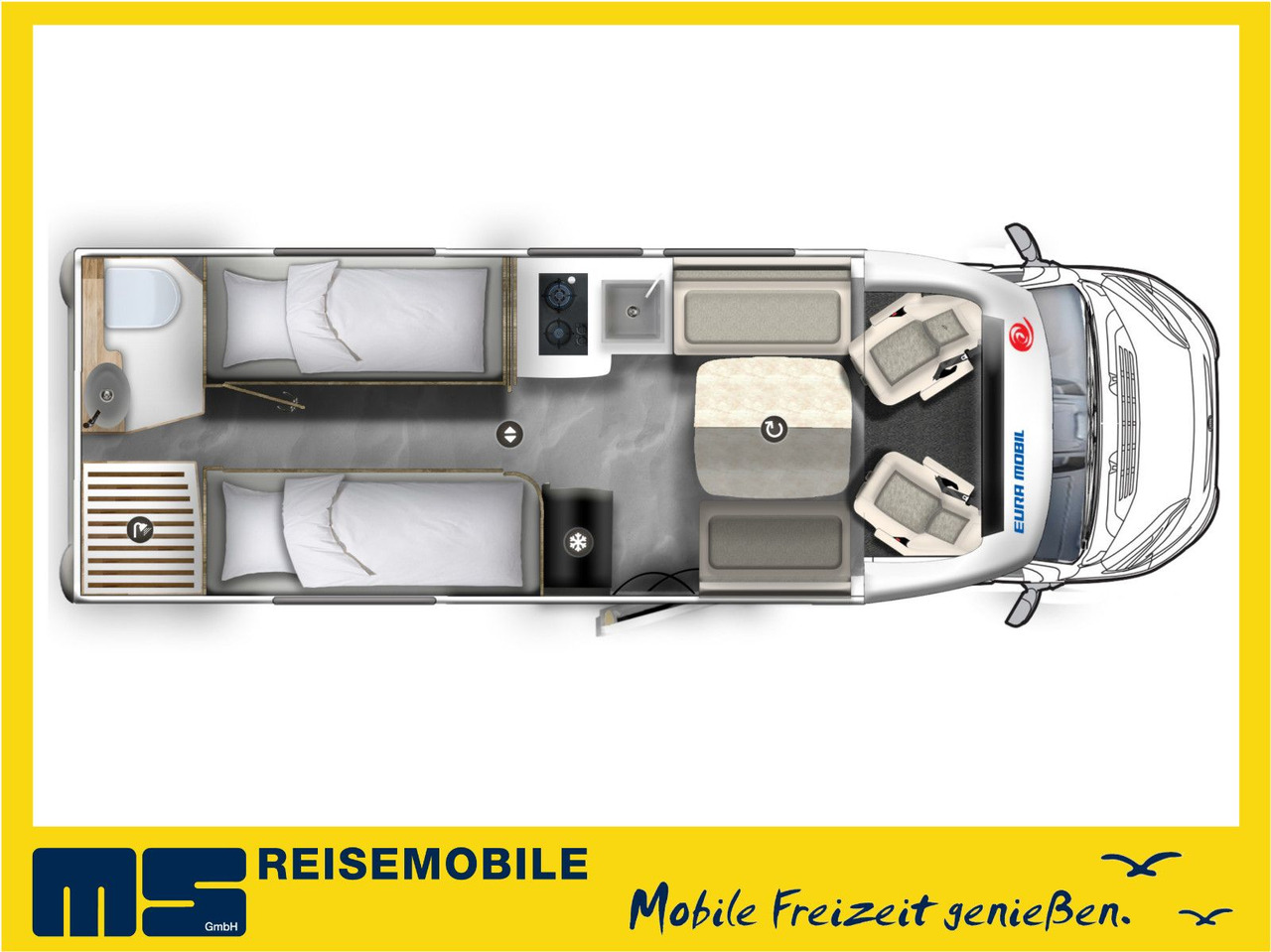 Eura Mobil PROFILA T 726 EF -MOD. 2025 -MONDIAL PLUS & S-P. - Полуинтегрированный автодом: фото 2 Eura Mobil PROFILA T 726 EF -MOD. 2025 -MONDIAL PLUS & S-P. - Полуинтегрированный автодом: фото 2