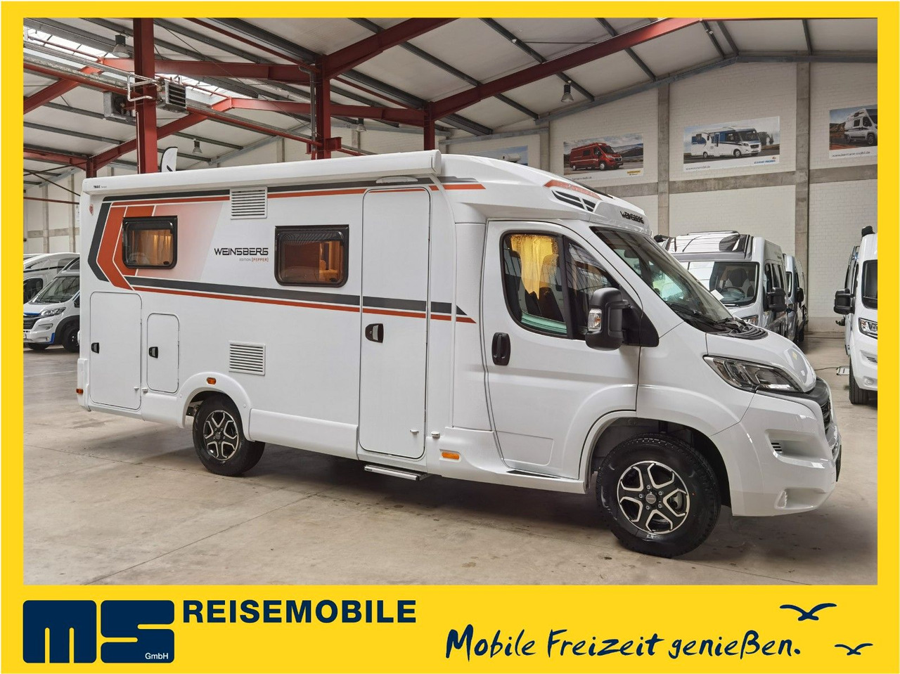 Weinsberg CARACOMPACT 600 MEG EDITION-PEPPER/ EINZELBETTEN - Полуинтегрированный автодом: фото 1 Weinsberg CARACOMPACT 600 MEG EDITION-PEPPER/ EINZELBETTEN - Полуинтегрированный автодом: фото 1