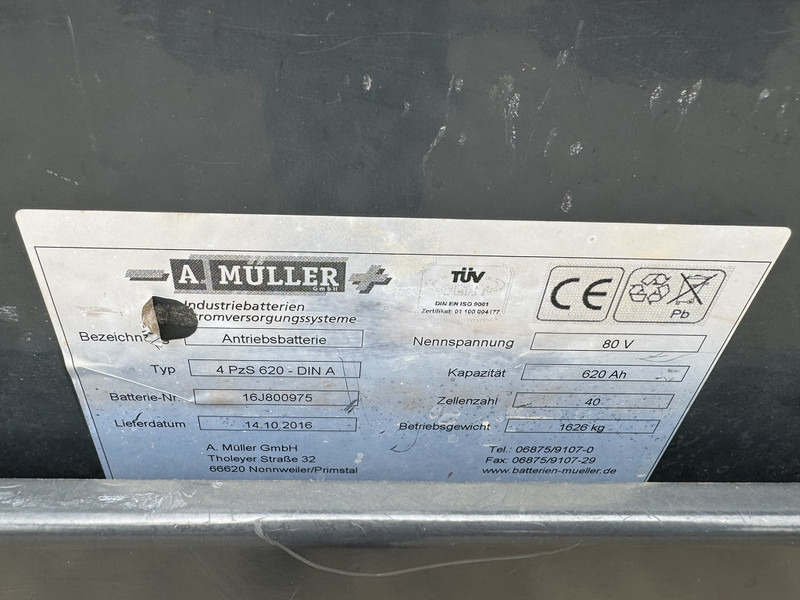 Электропогрузчик Still R60-25 Triplo 510 Freelift/3e functie elektrisch 2001 accu 2016: фото 13