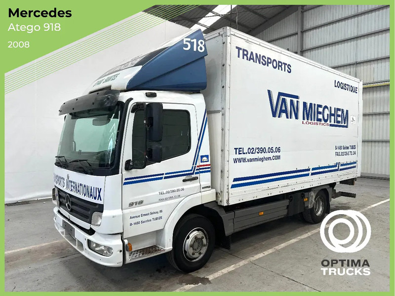 Mercedes-Benz Atego 918 - Грузовик с закрытым кузовом: фото 1 Mercedes-Benz Atego 918 - Грузовик с закрытым кузовом: фото 1