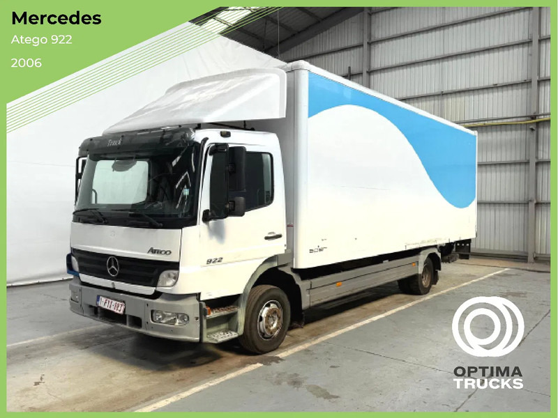 Mercedes-Benz Atego 922 DAUTEL LIFT / HAYON / BLATT-BLATT/LAMMES-LAMMES/ EURO3 / MANUAL - Грузовик с закрытым кузовом: фото 1 Mercedes-Benz Atego 922 DAUTEL LIFT / HAYON / BLATT-BLATT/LAMMES-LAMMES/ EURO3 / MANUAL - Грузовик с закрытым кузовом: фото 1