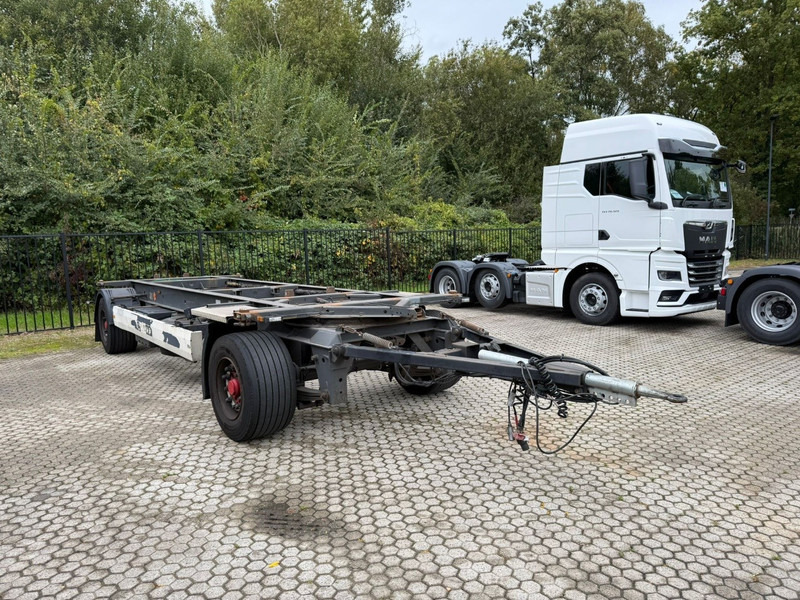 Krone AZ BDF clean chassis airsuspension BPW axle - Прицеп-контейнеровоз/ Сменный кузов: фото 1 Krone AZ BDF clean chassis airsuspension BPW axle - Прицеп-контейнеровоз/ Сменный кузов: фото 1