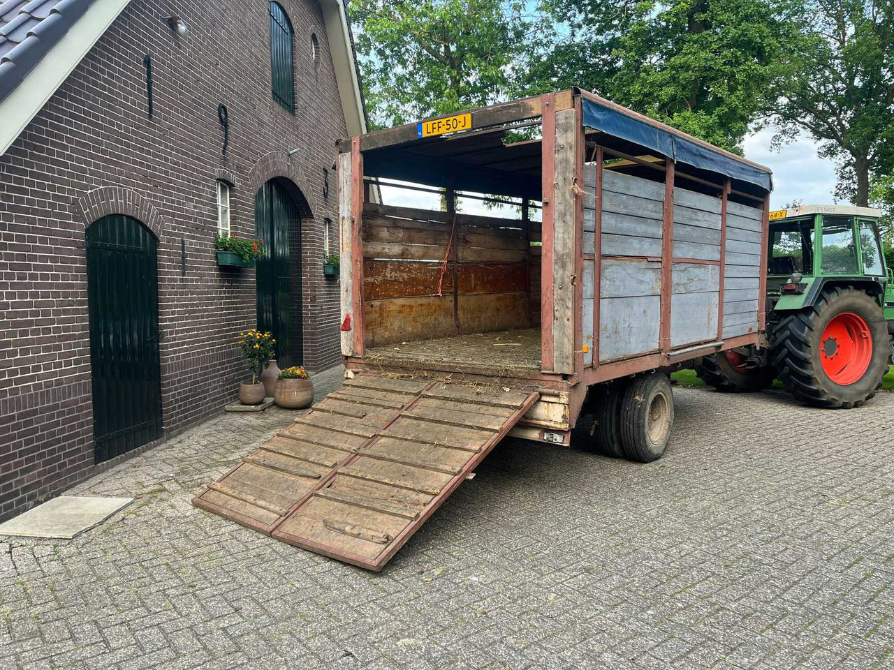 1980 Livestock trailer - Прицеп для перевозки животных: фото 4 1980 Livestock trailer - Прицеп для перевозки животных: фото 4