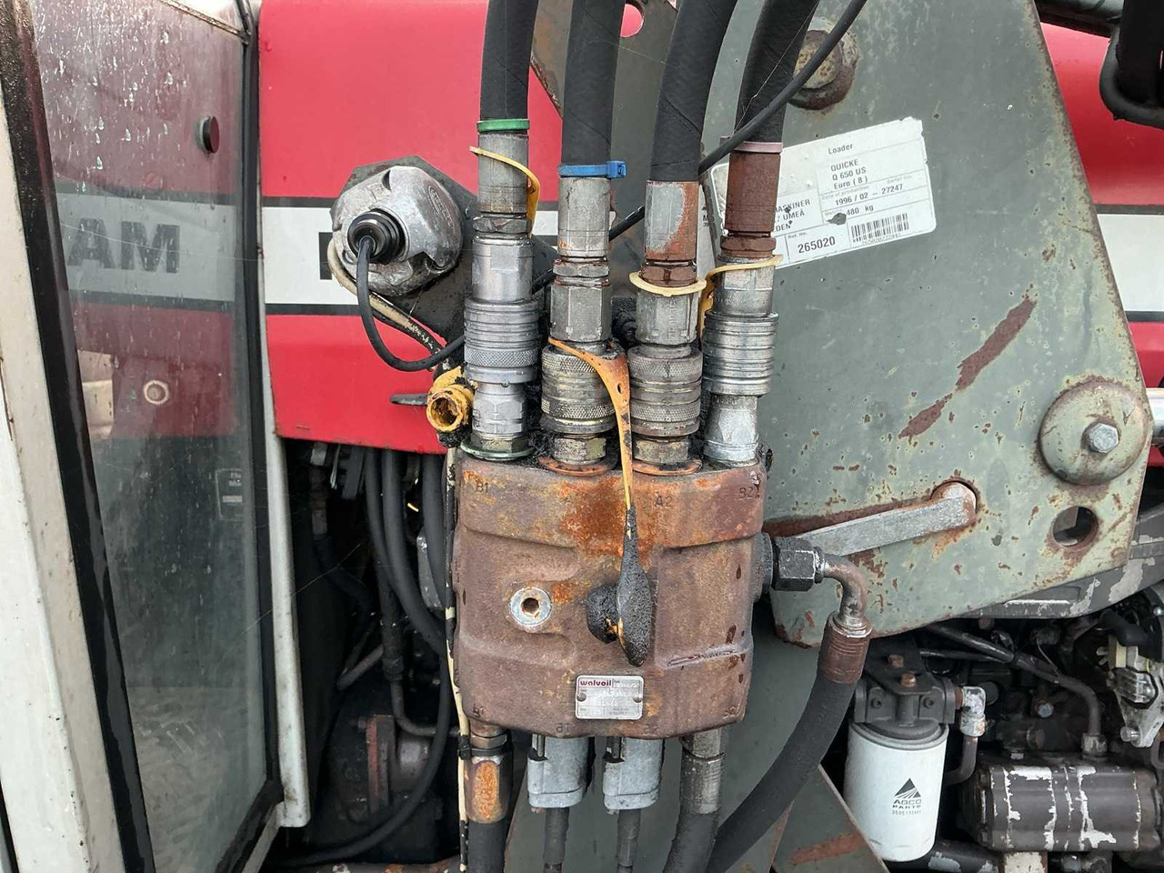 Трактор 1996 MASSEY FERGUSON 399 FOUR WHEEL DRIVE FARM TRACTOR: фото 8