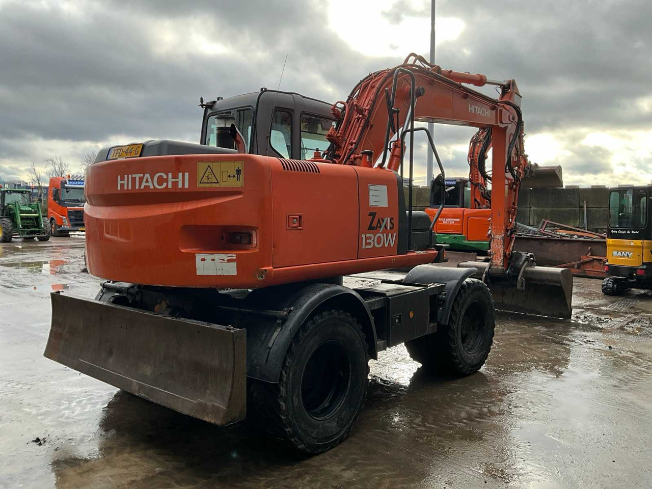 2007 HITACHI ZX130W WHEELED EXCAVATOR - Колёсный экскаватор: фото 4 2007 HITACHI ZX130W WHEELED EXCAVATOR - Колёсный экскаватор: фото 4