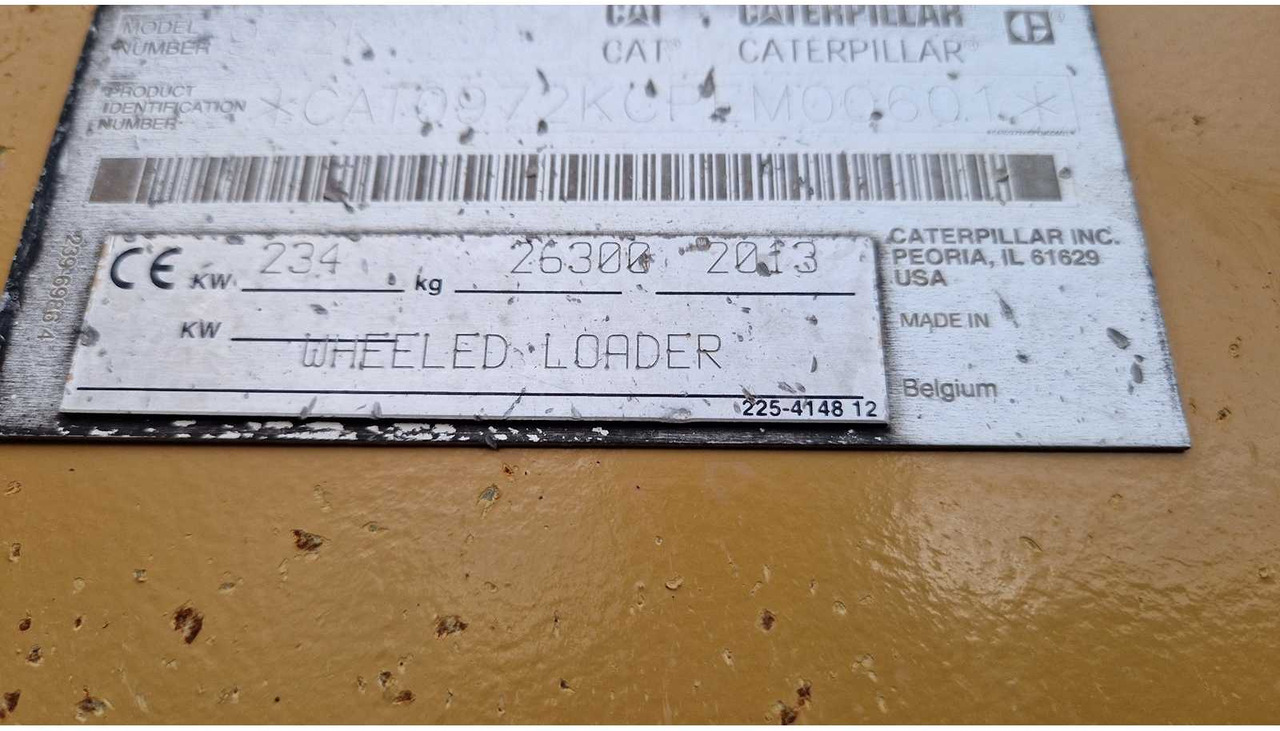 Колёсный погрузчик 2013 CATERPILLAR 972K WHEELED LOADER: фото 30 Колёсный погрузчик 2013 CATERPILLAR 972K WHEELED LOADER: фото 30