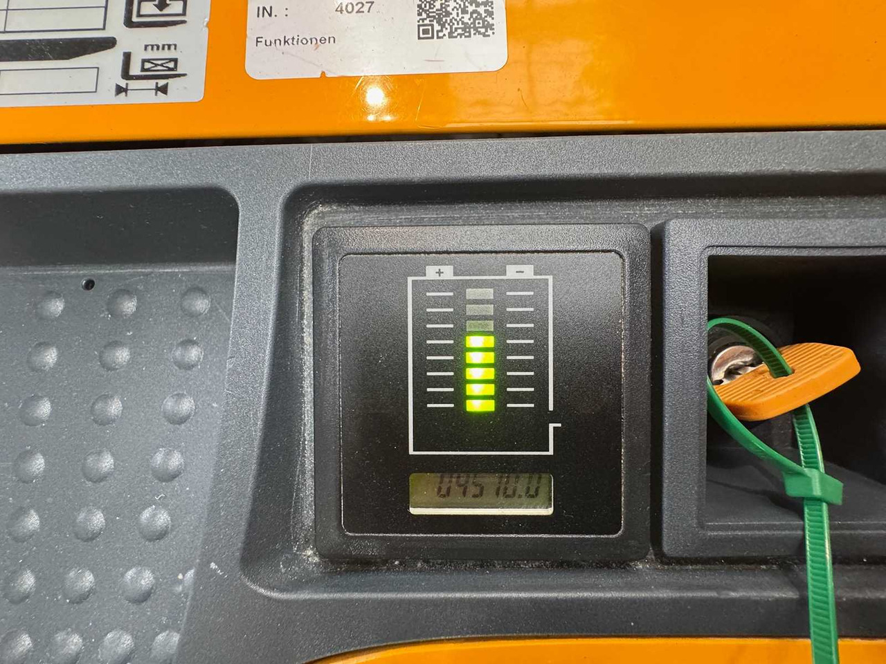 Вилочный погрузчик 2015 JUNGHEINRICH EJC220 2,000KG STACKER PALLET TRUCK ANT FREE LIFT: фото 11