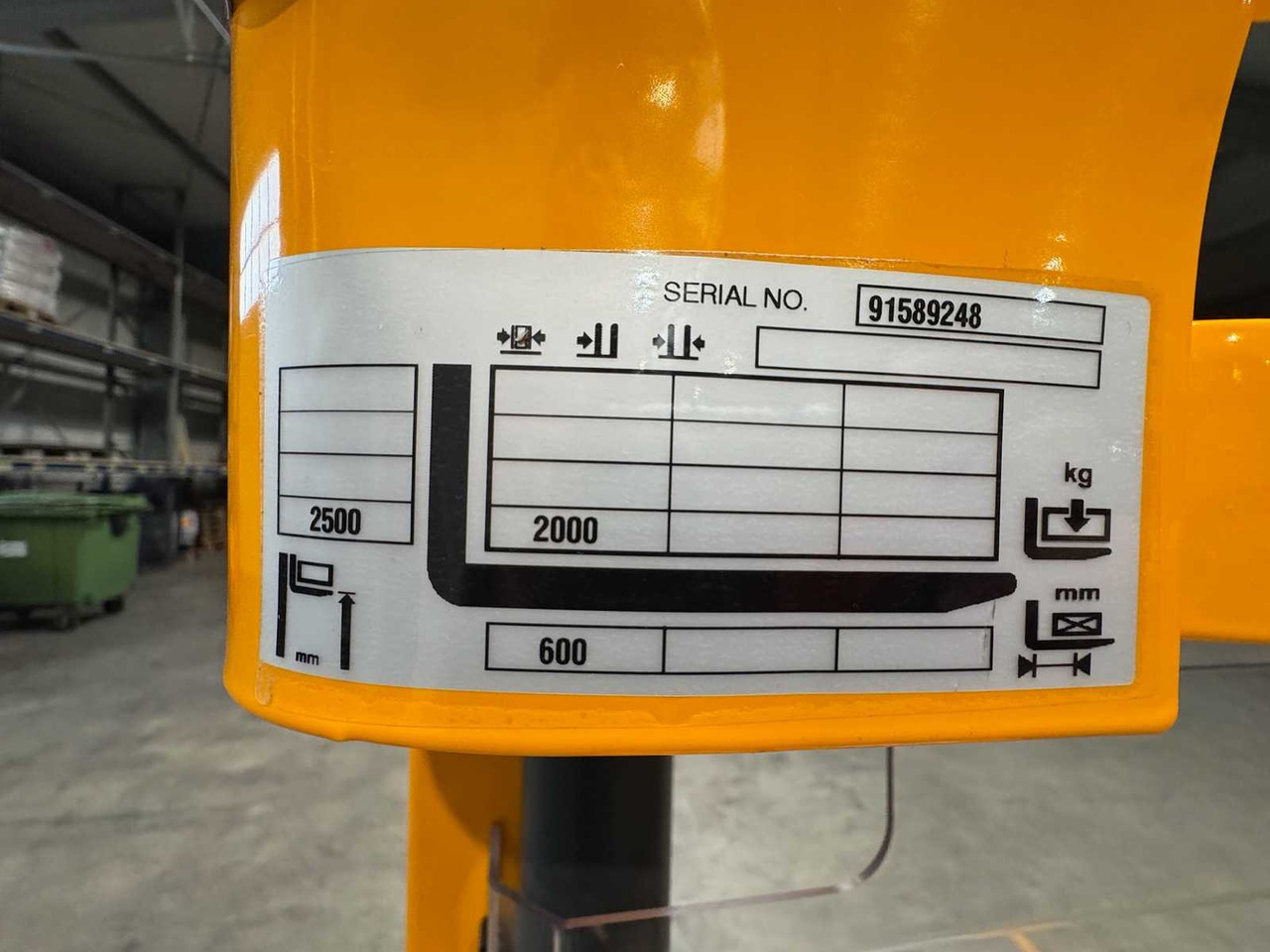 Вилочный погрузчик 2015 JUNGHEINRICH EJC220 2,000KG STACKER PALLET TRUCK ANT FREE LIFT: фото 17