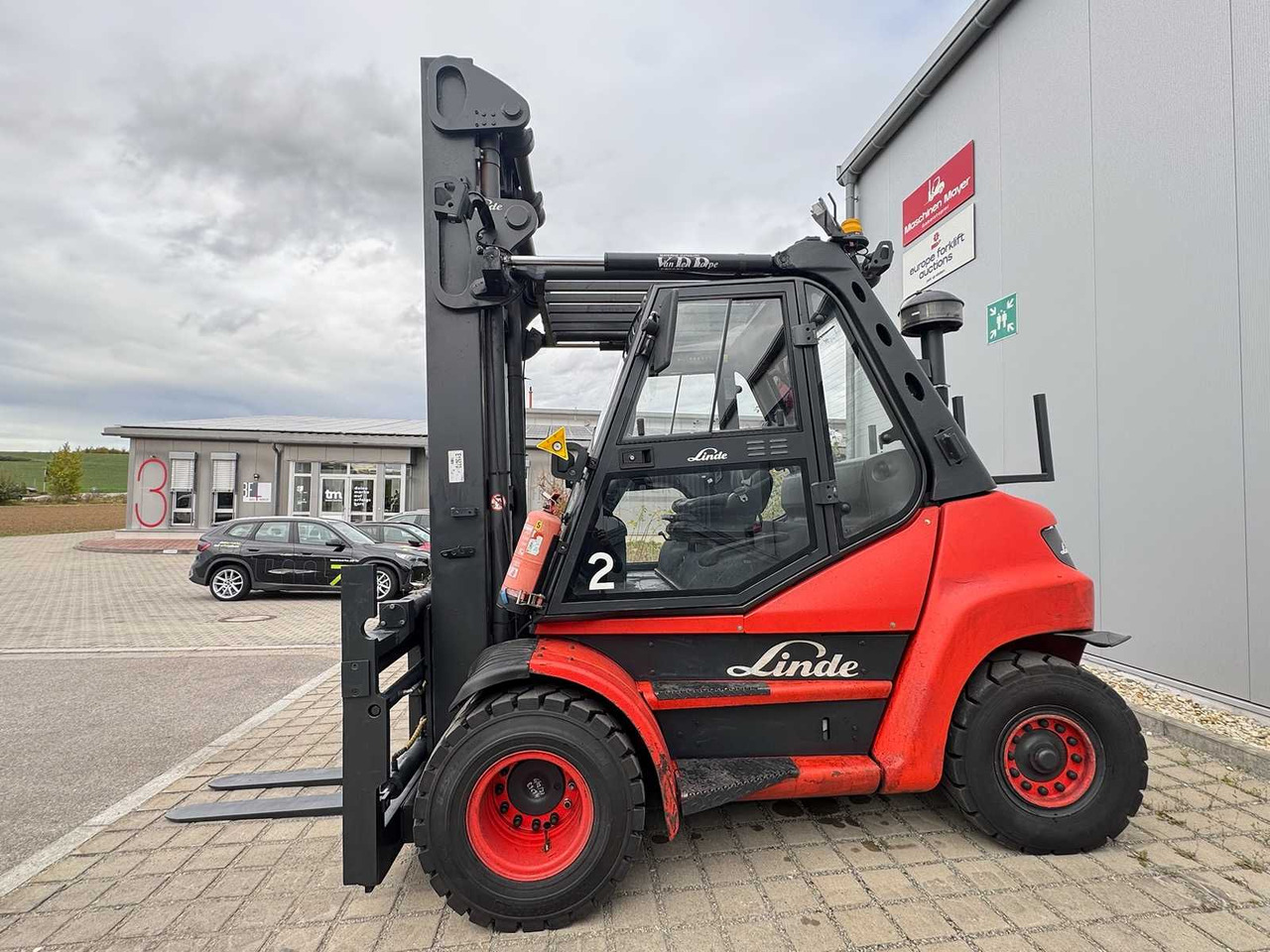 2015 SERVICE 04/2026 LINDE H70D-02 EVO 3RD+4TH VALVE FORK ADJUSTER DIESEL FORKLIFT 10,330 HOURS - Вилочный погрузчик: фото 1 2015 SERVICE 04/2026 LINDE H70D-02 EVO 3RD+4TH VALVE FORK ADJUSTER DIESEL FORKLIFT 10,330 HOURS - Вилочный погрузчик: фото 1