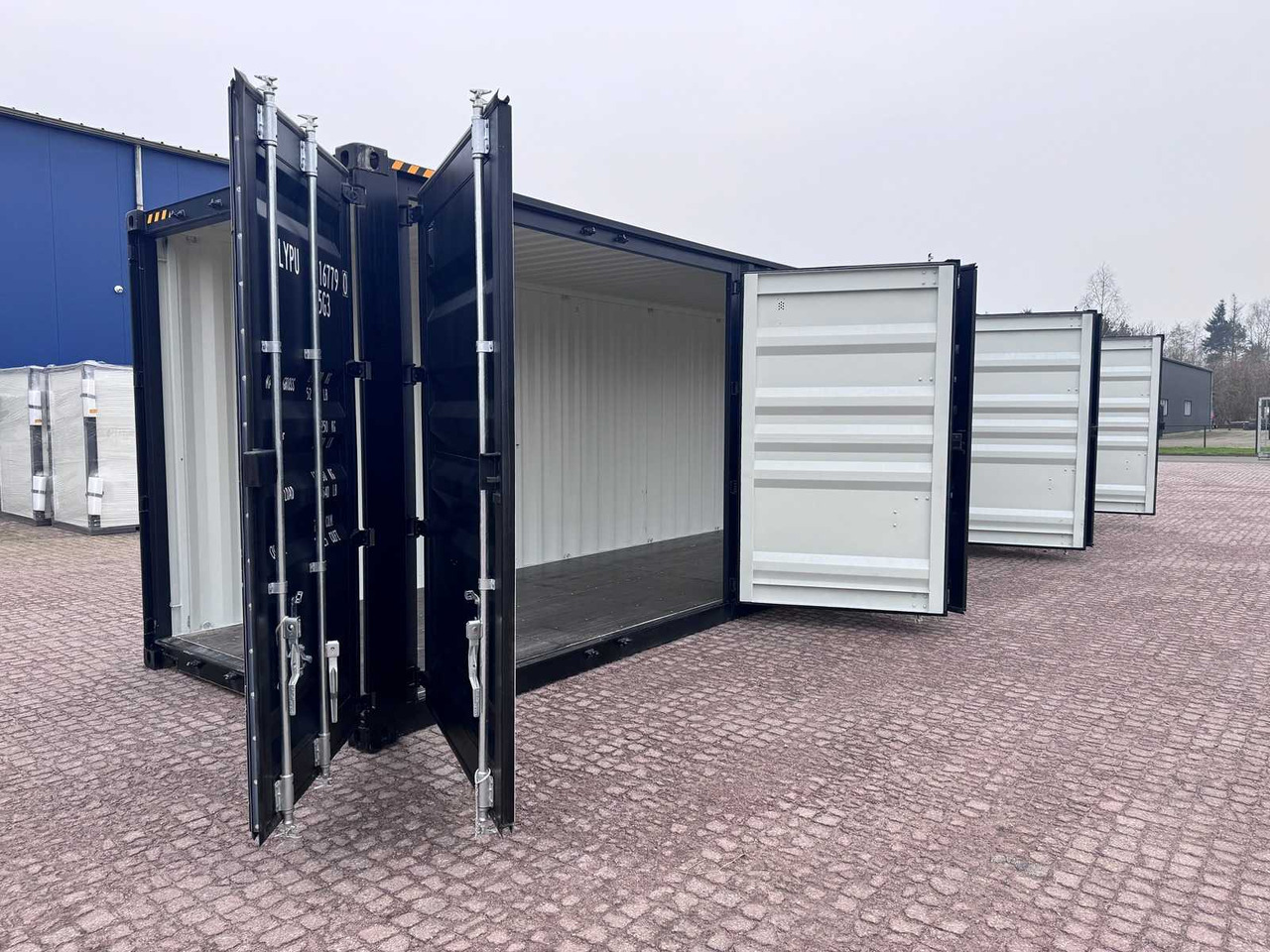 Морской контейнер 40ft High Cube shipping container with 3 side doors: фото 7
