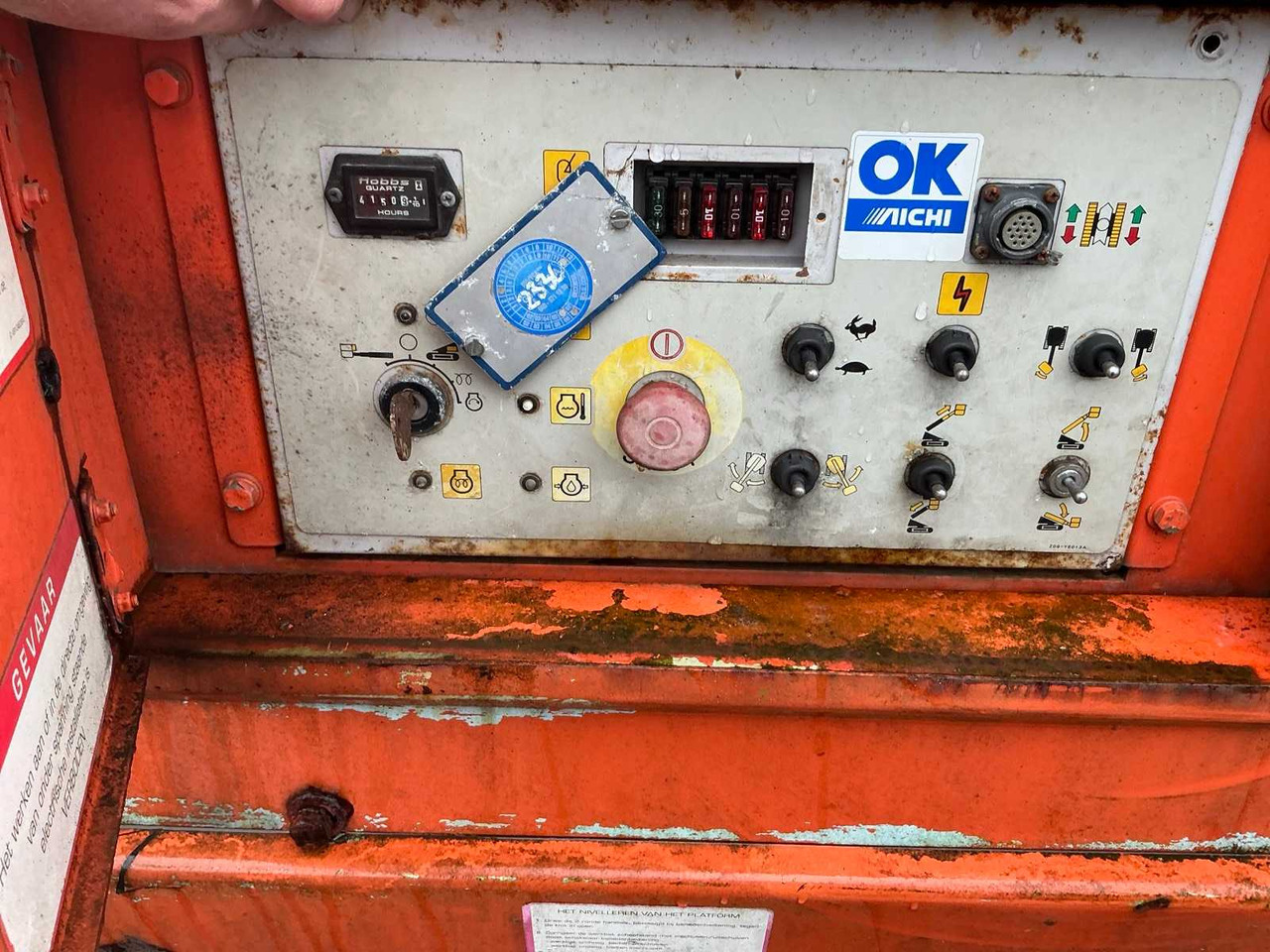 Подъёмник Aichi RZ150/IRZ500: фото 18