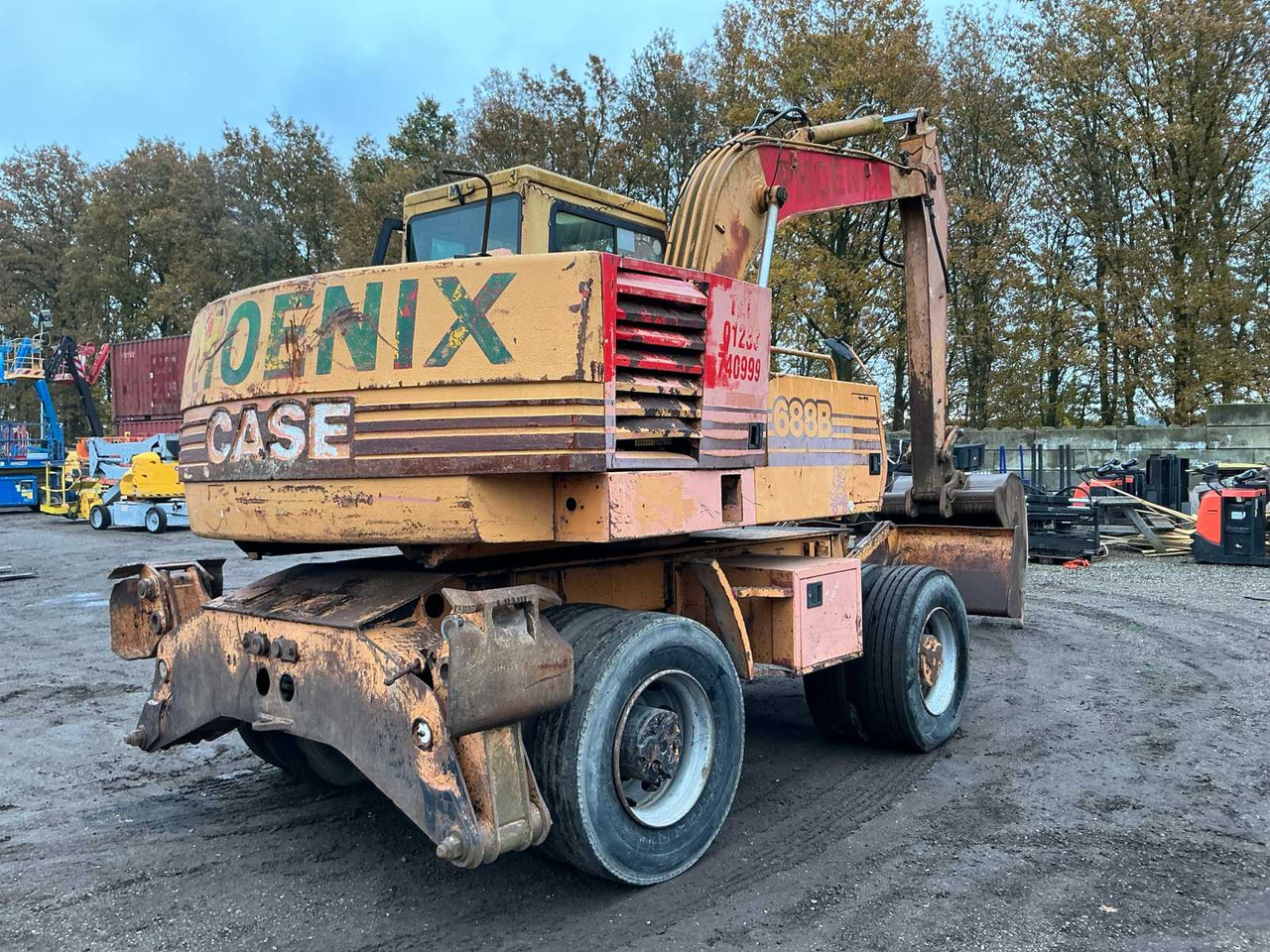 CASE 688B-P WHEELED EXCAVATOR - Колёсный экскаватор: фото 5 CASE 688B-P WHEELED EXCAVATOR - Колёсный экскаватор: фото 5