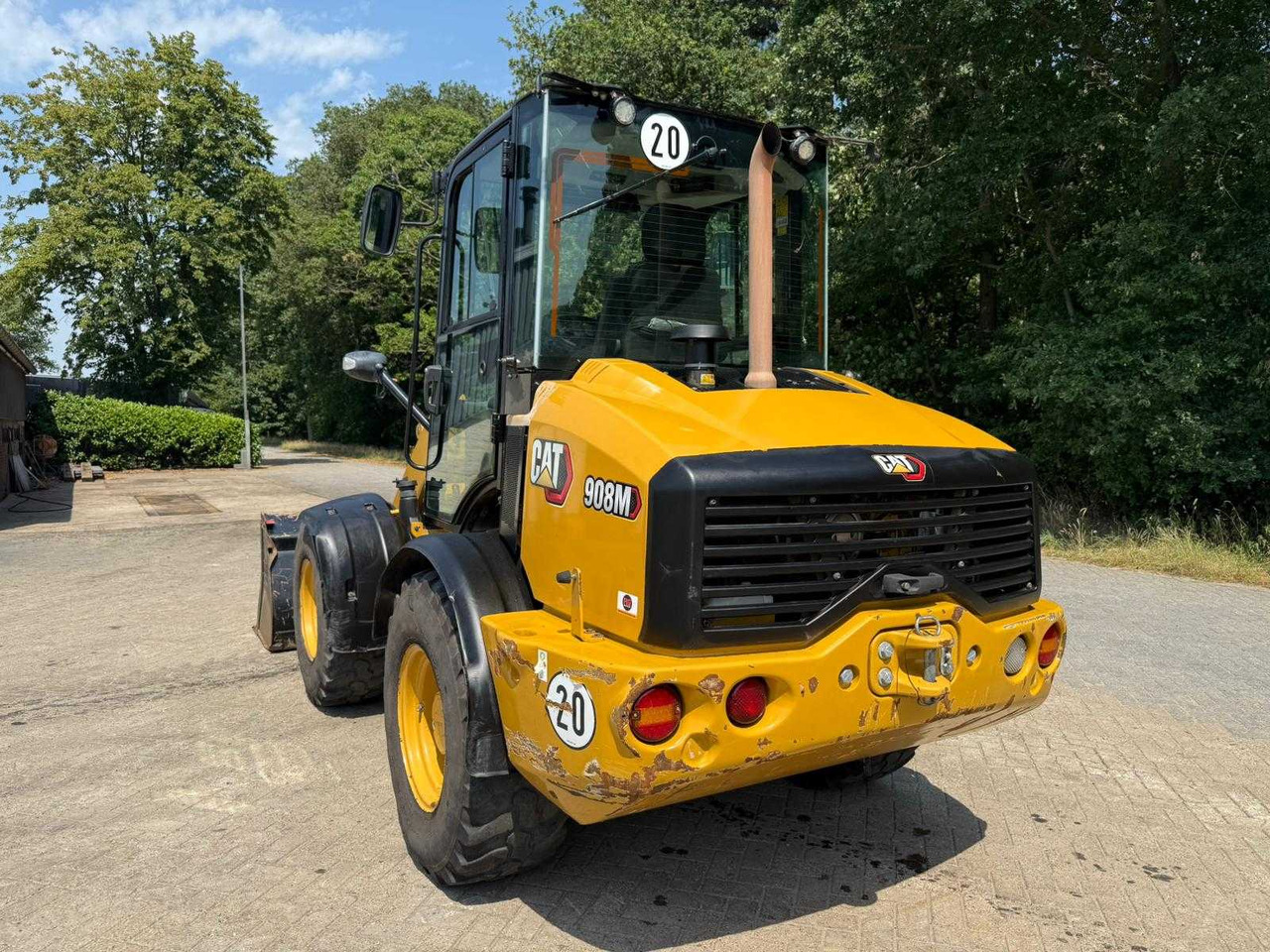 CAT - 908M - JOYSTICK CONTROL, INCL RUBBLE BIN - SHOVEL - Колёсный погрузчик: фото 2 CAT - 908M - JOYSTICK CONTROL, INCL RUBBLE BIN - SHOVEL - Колёсный погрузчик: фото 2