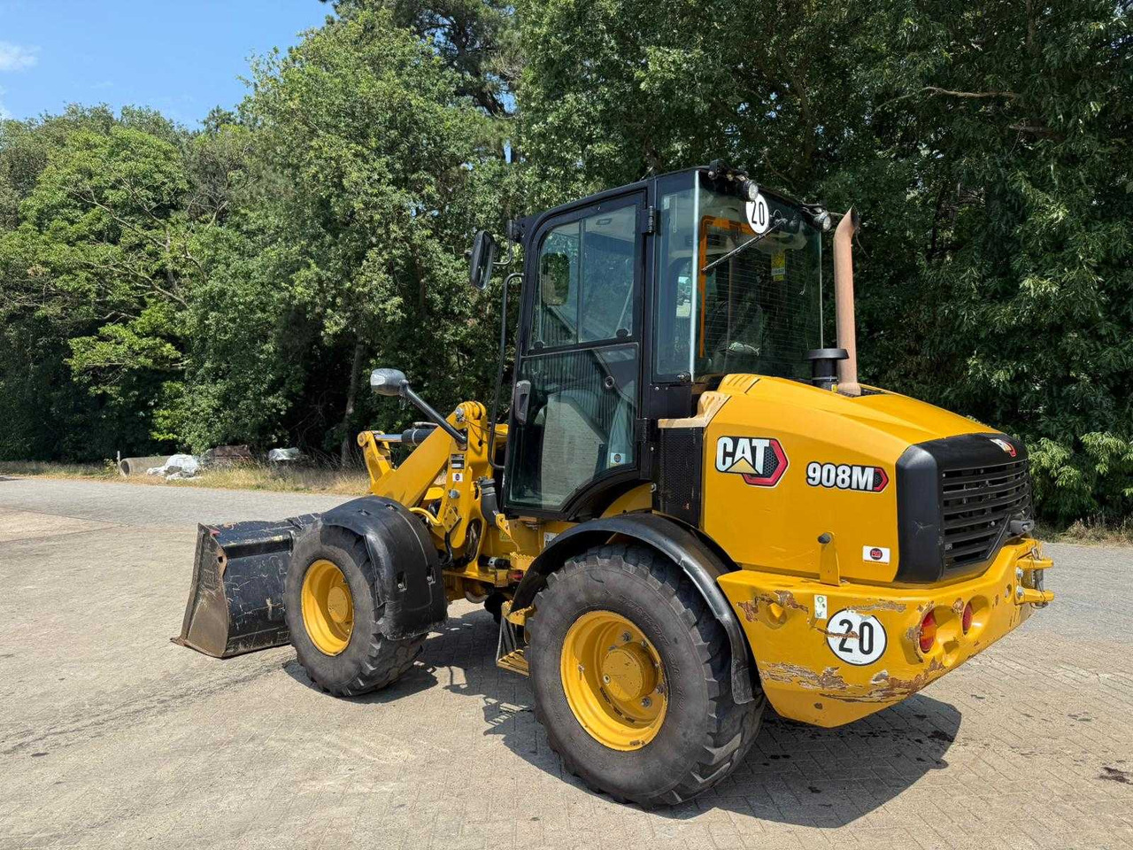 CAT - 908M - JOYSTICK CONTROL, INCL RUBBLE BIN - SHOVEL - Колёсный погрузчик: фото 3 CAT - 908M - JOYSTICK CONTROL, INCL RUBBLE BIN - SHOVEL - Колёсный погрузчик: фото 3